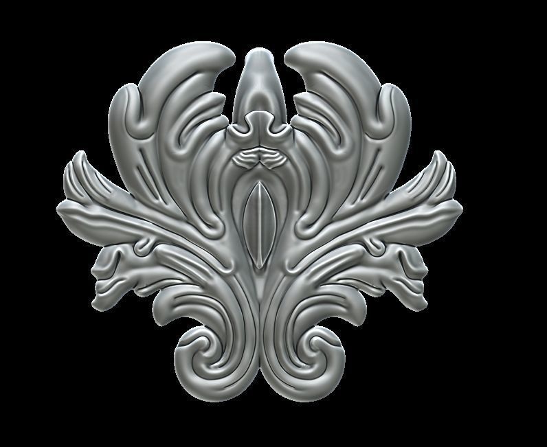 Ornament Pendant 3D print model_9