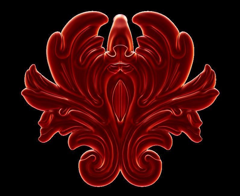 Ornament Pendant 3D print model_14