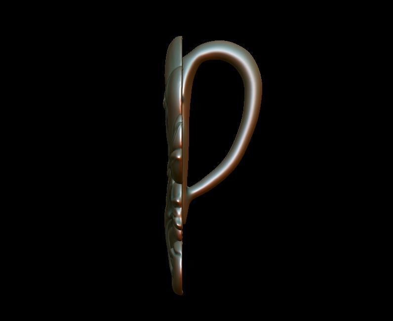 Ornament Pendant 3D print model_3