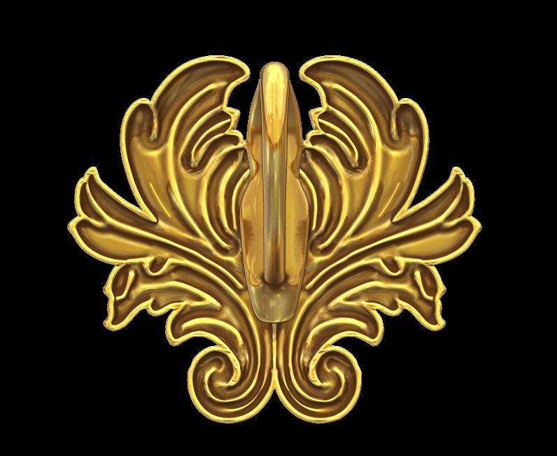 Ornament Pendant 3D print model_5