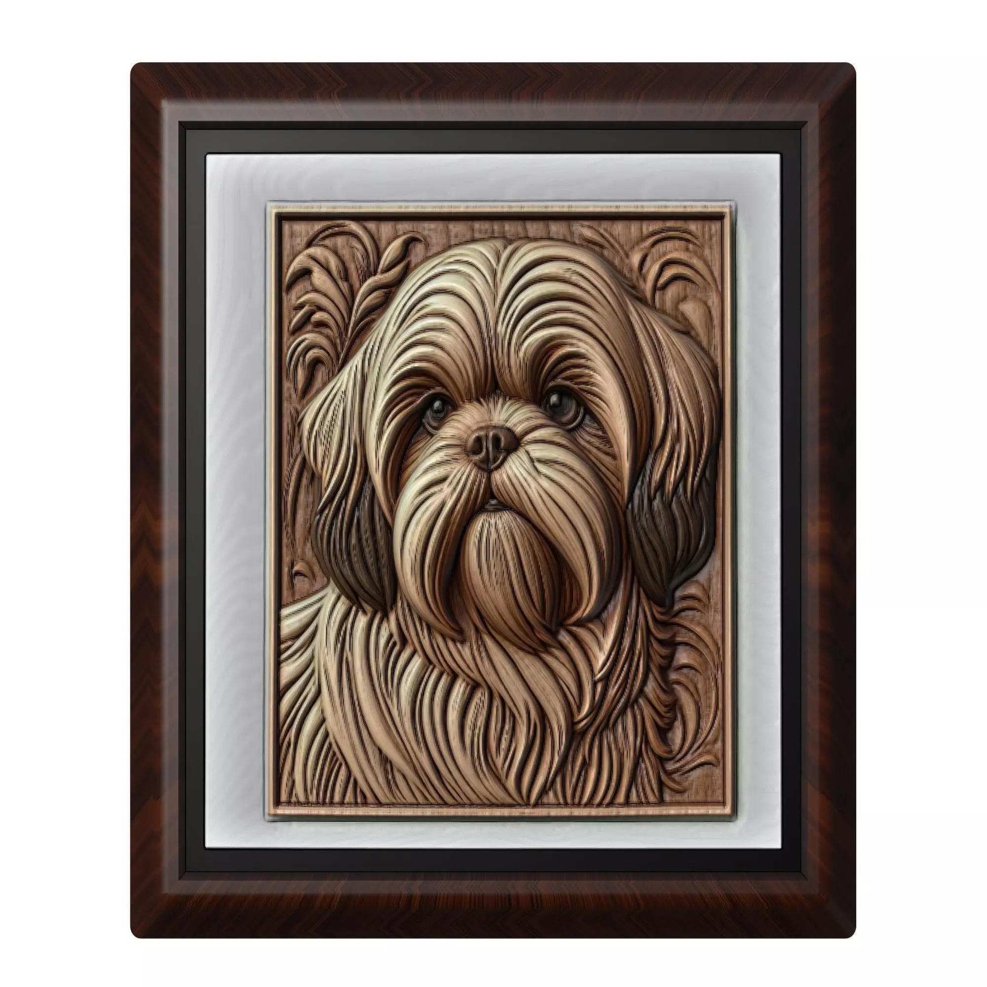 Dog Shih Tzu Animal 3D print model_0