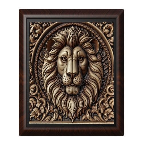 Lion Animal 3D print model