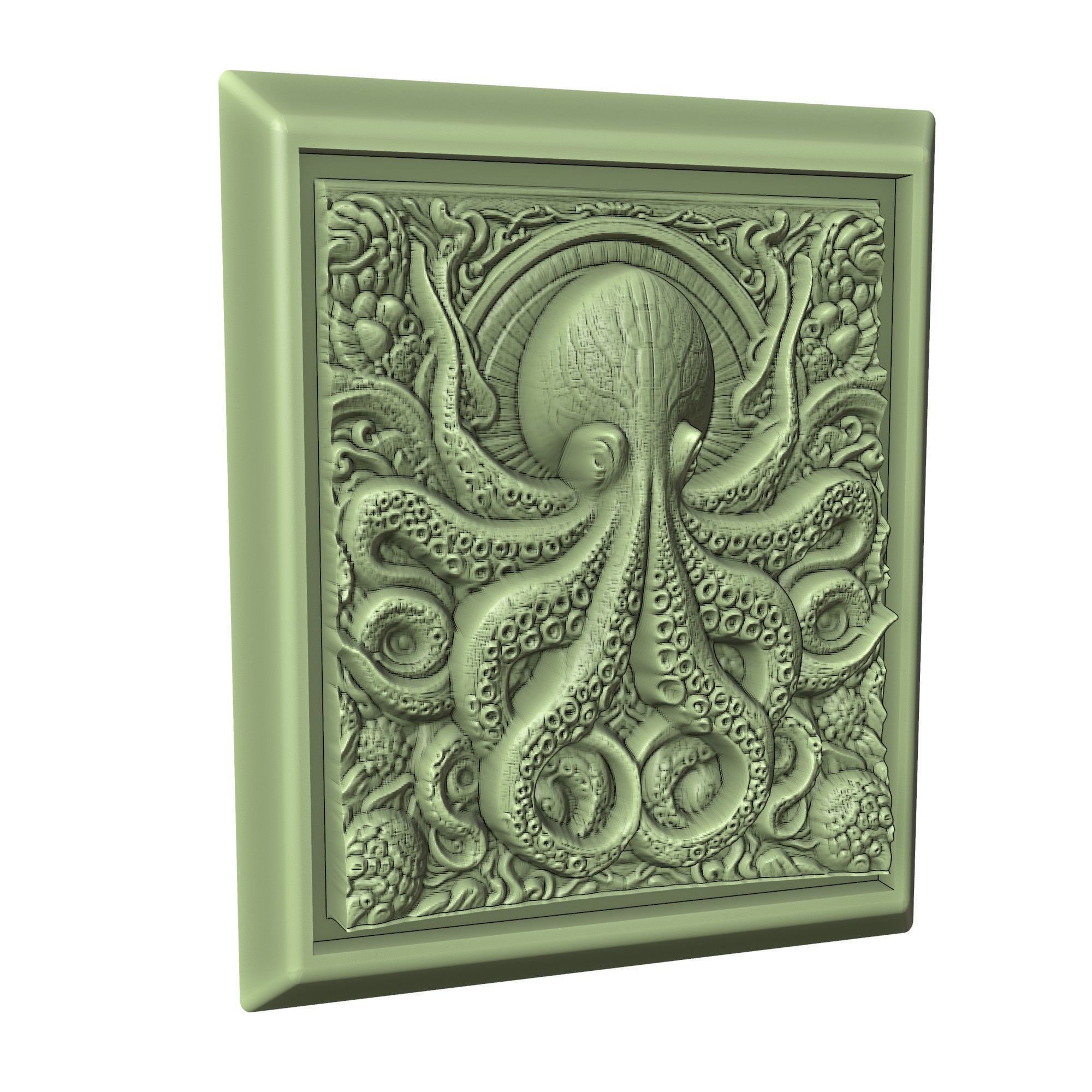 Octopus Animal 3D print model_3