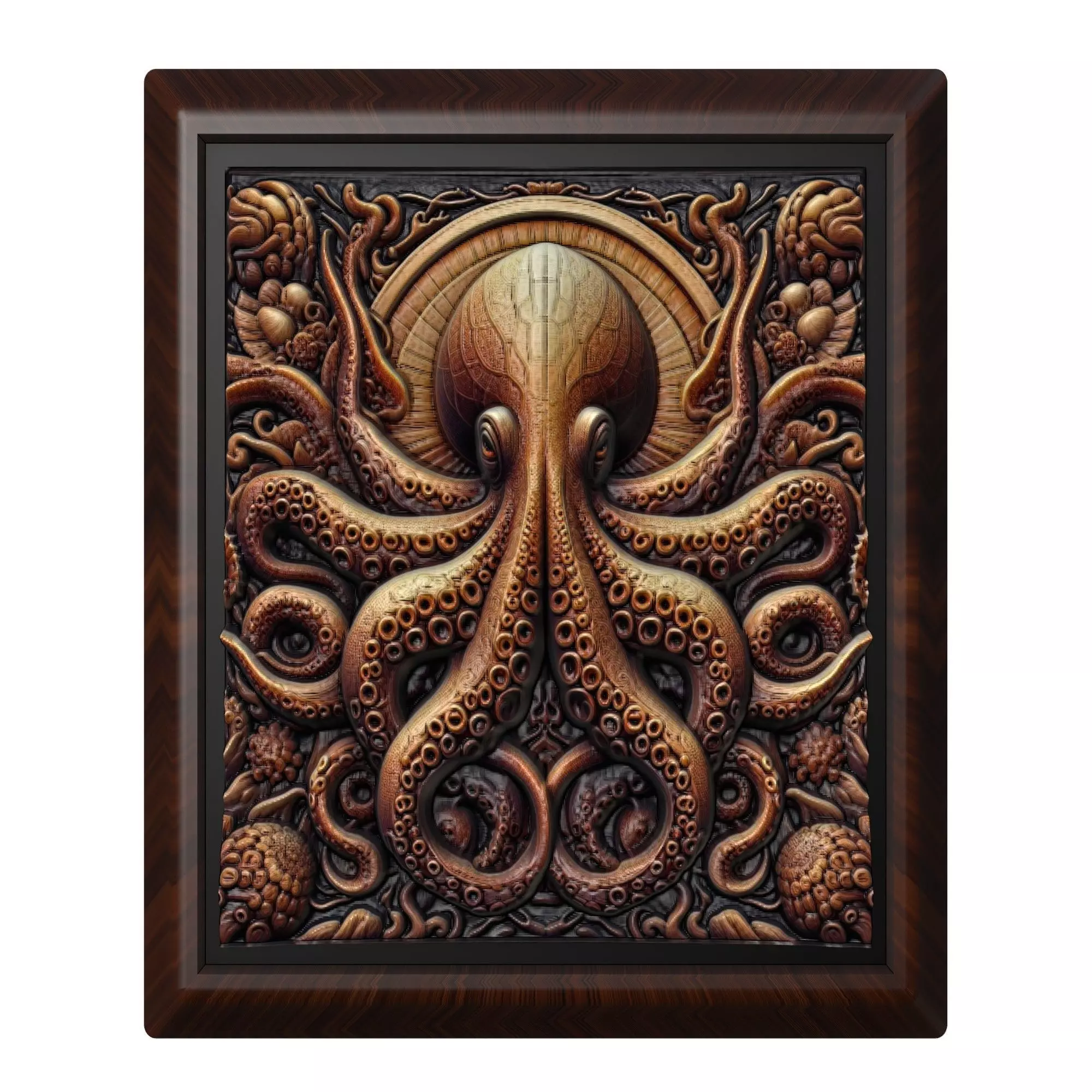 Octopus Animal 3D print model_0