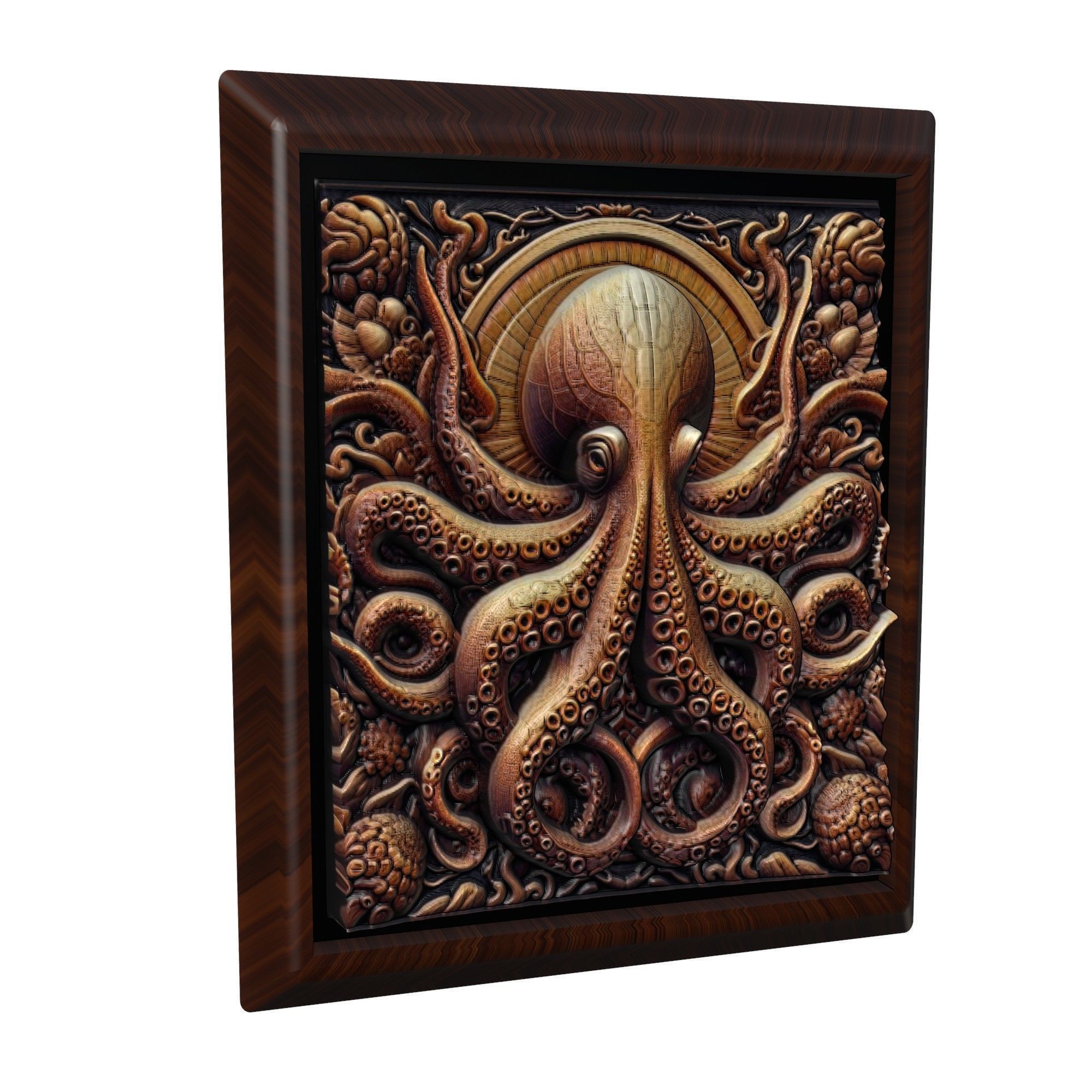 Octopus Animal 3D print model_1