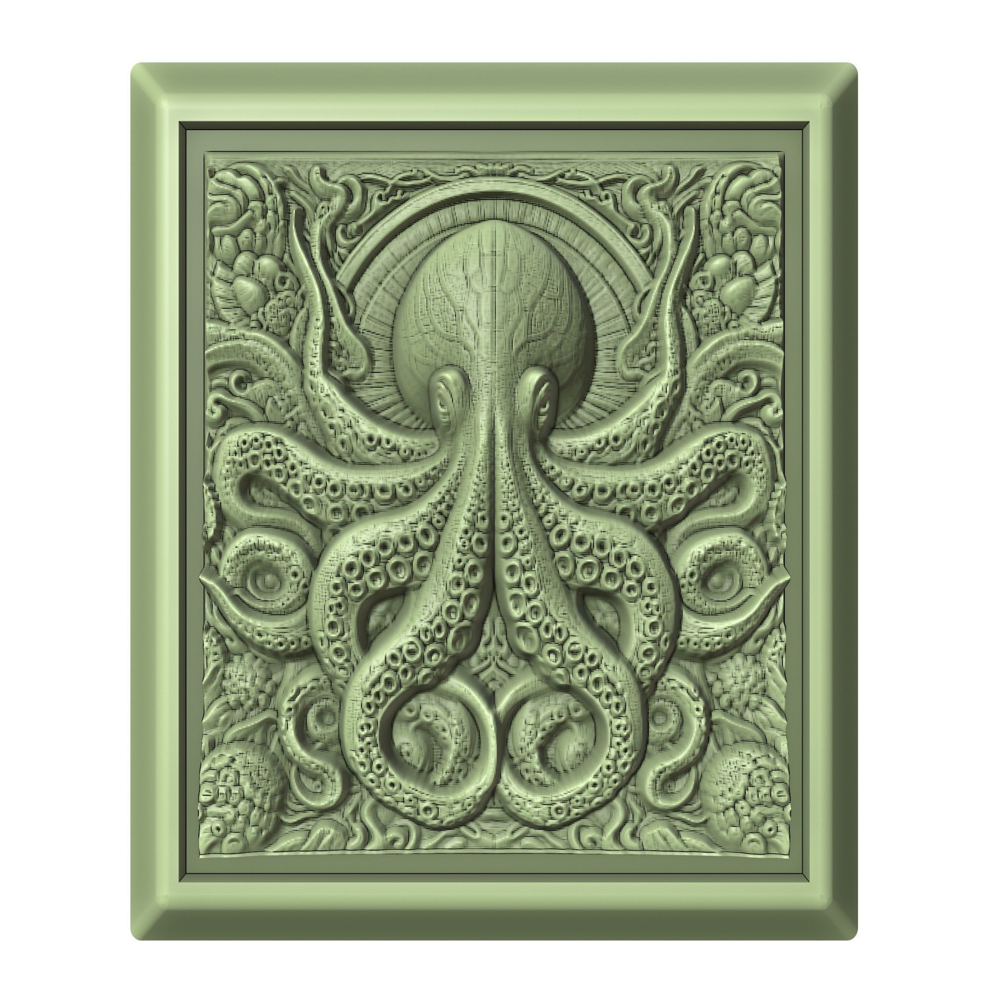 Octopus Animal 3D print model_2