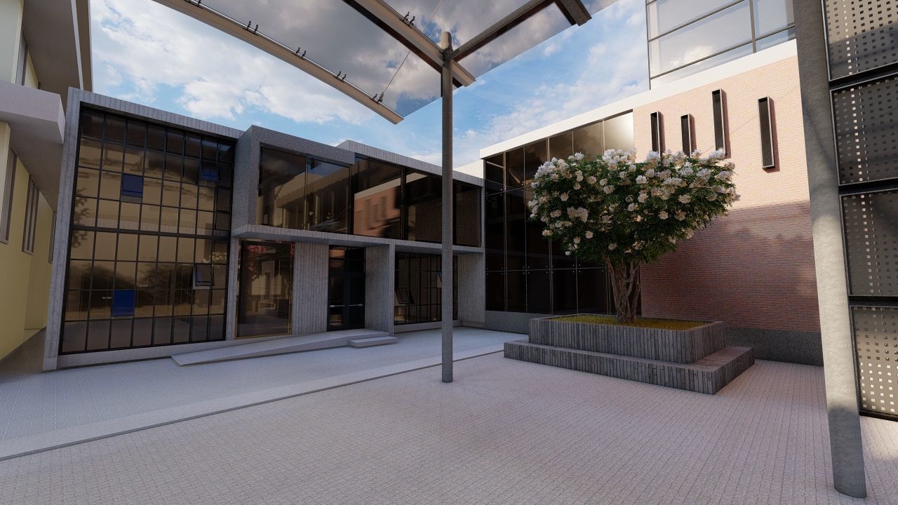 Futuristic Skyscraper-Building office-Modern office 3D model_22