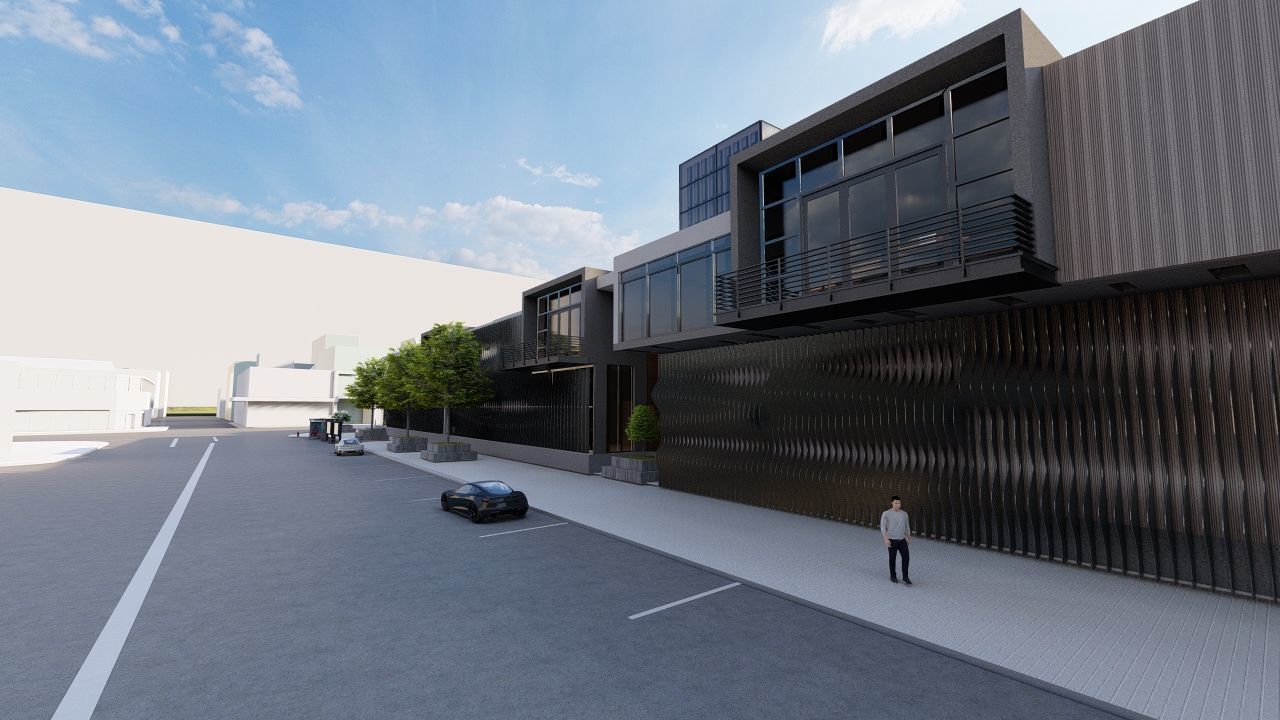 Futuristic Skyscraper-Building office-Modern office 3D model_20