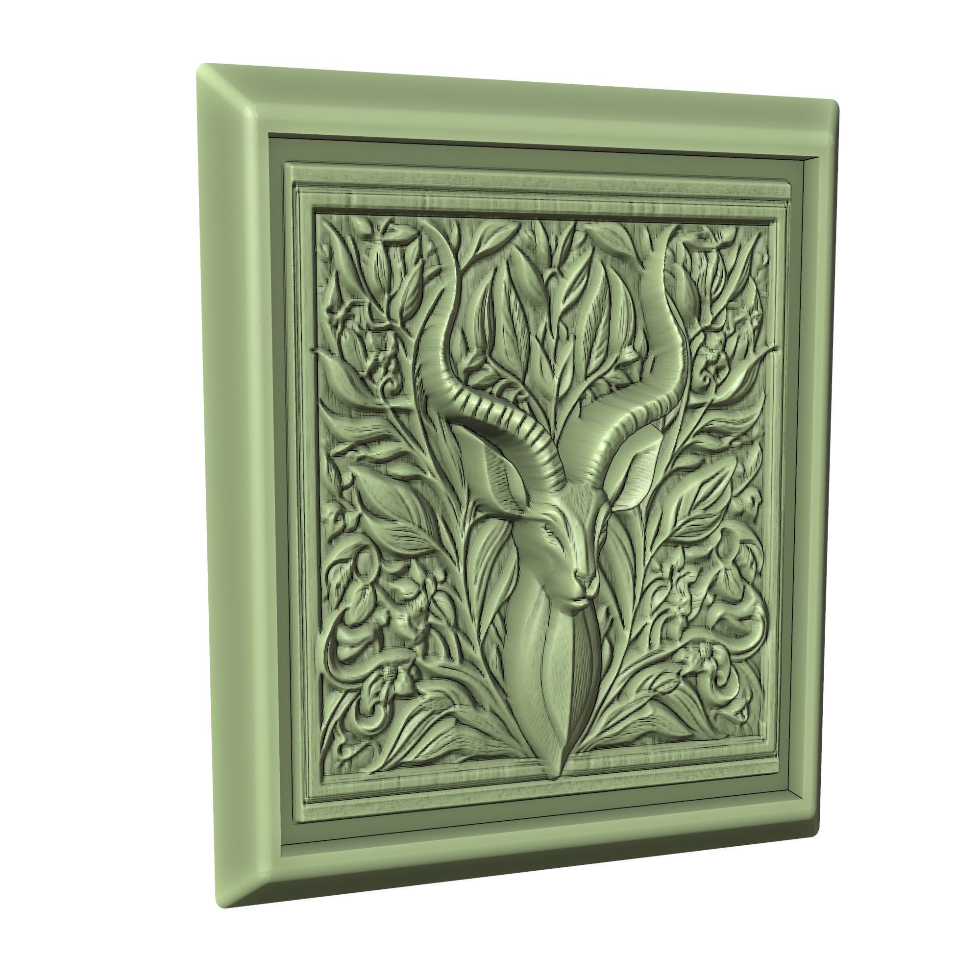 Antelope Animal 3D print model_3