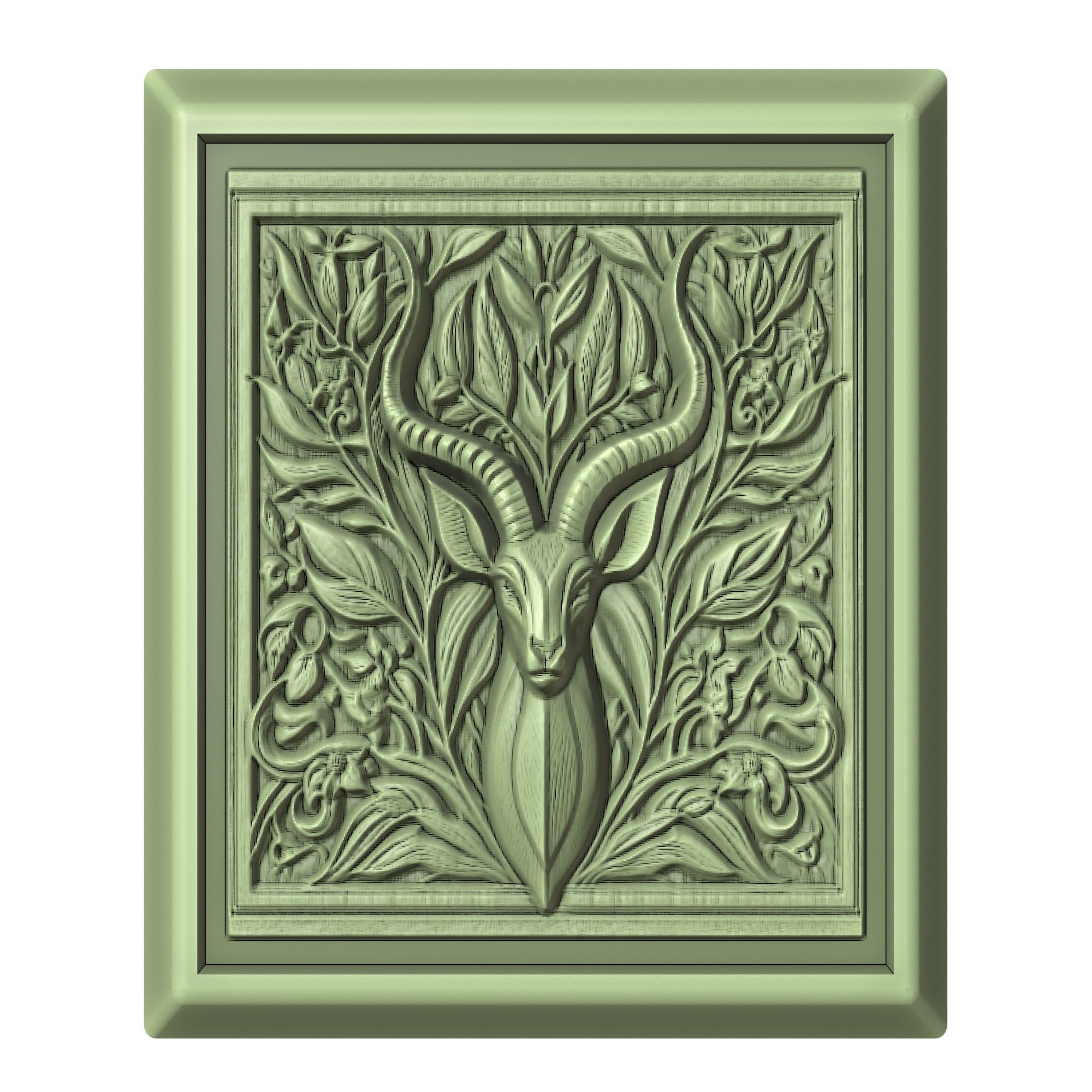 Antelope Animal 3D print model_2