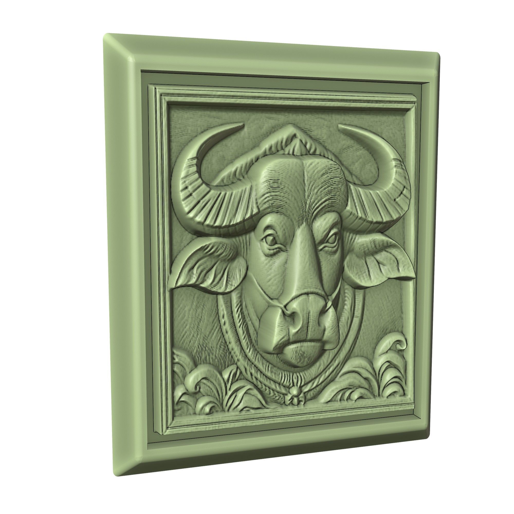 Buffalo Animal 3D print model_3