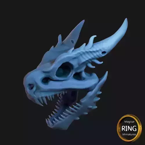 Dragon Skull pendant