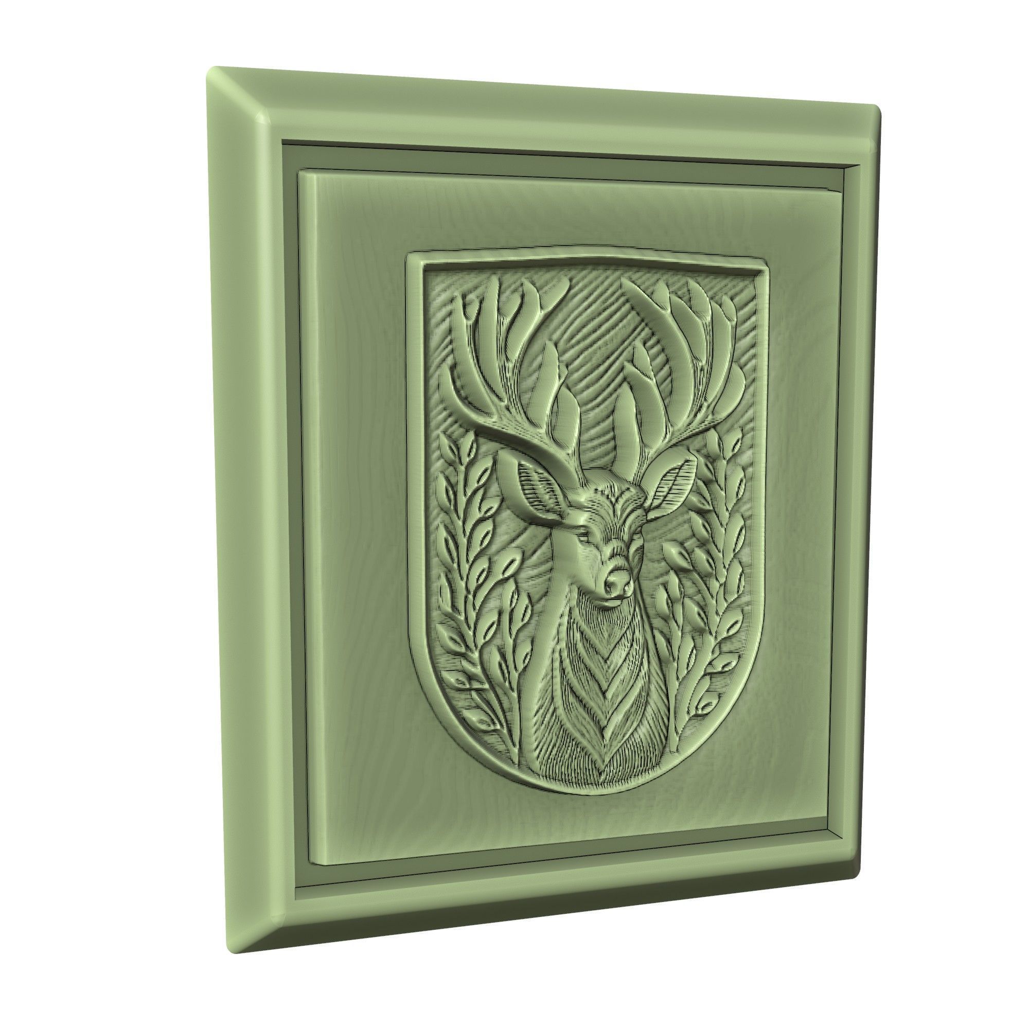 Deer Animal 3D print model_3