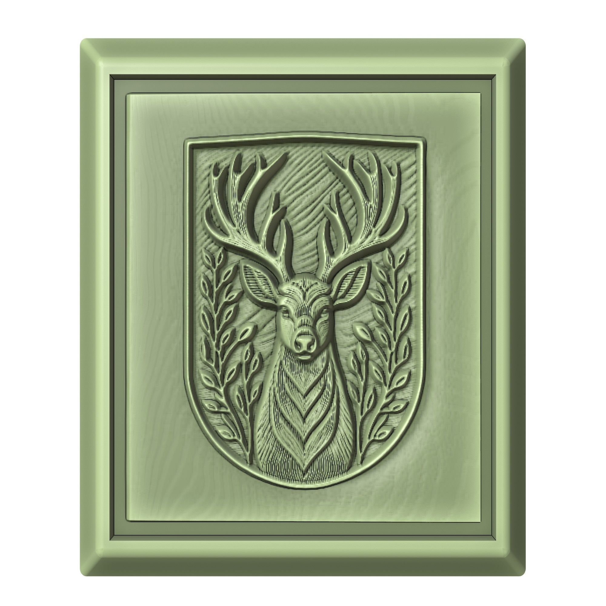 Deer Animal 3D print model_2