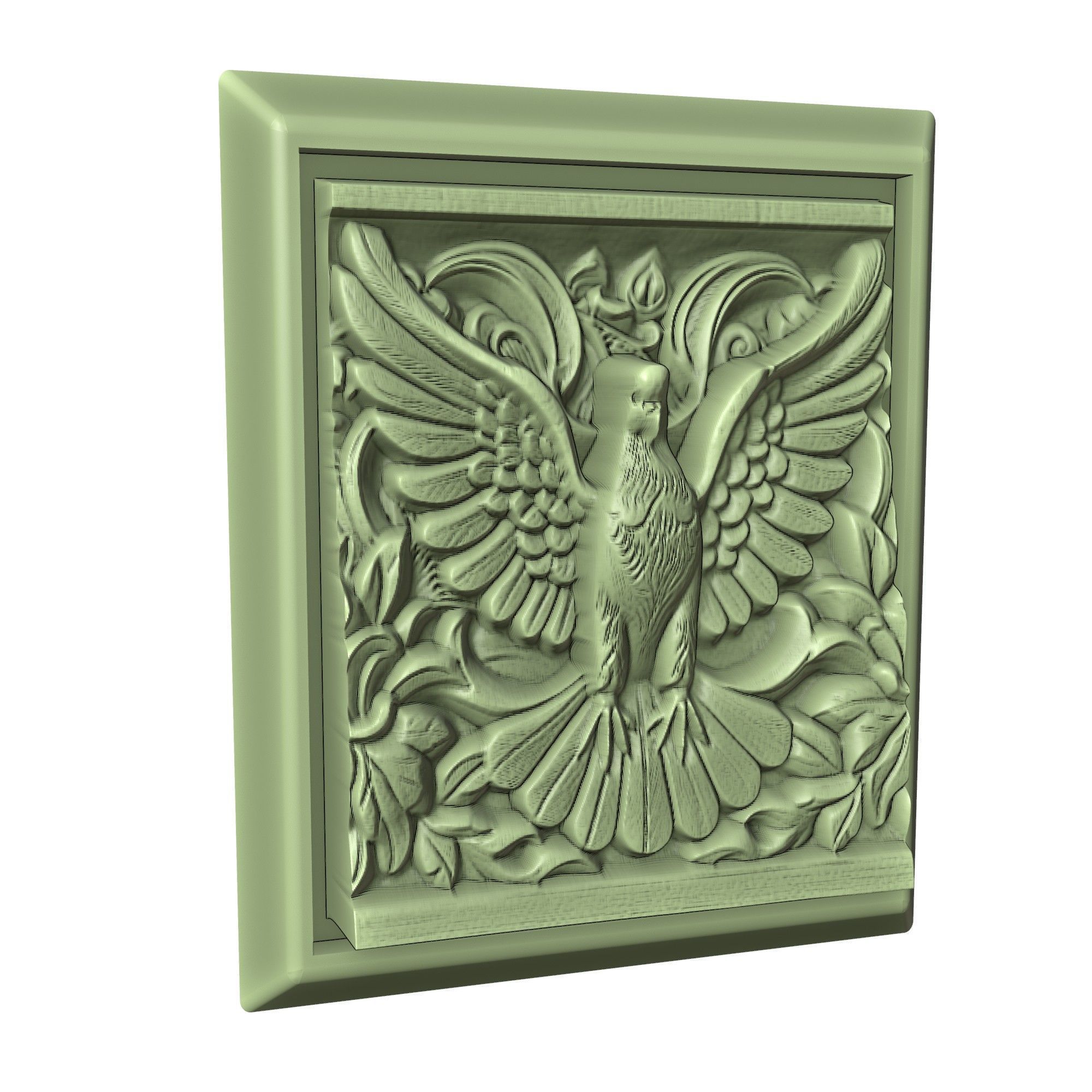 Pigeon Animal 3D print model_3