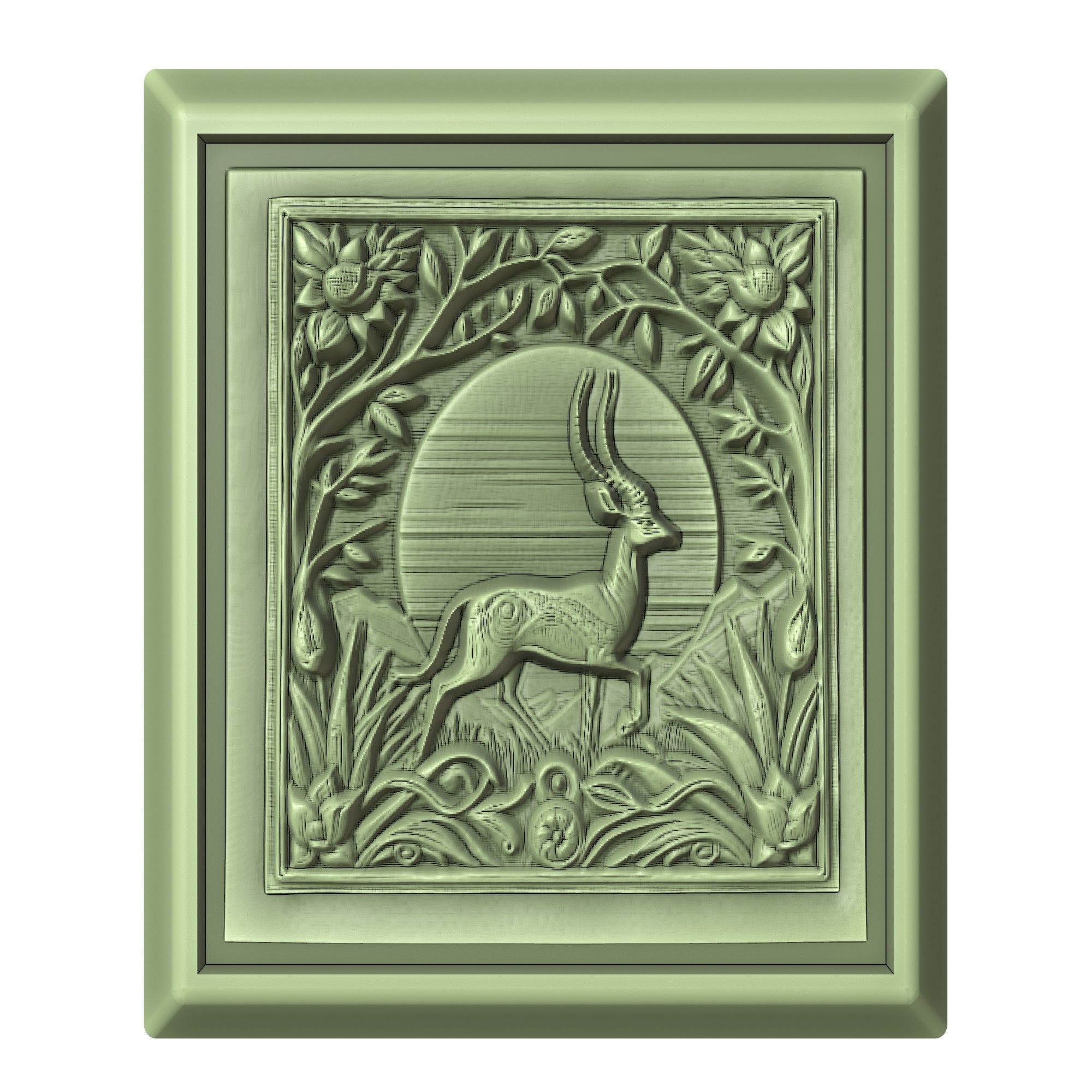 Impala Animal 3D print model_2