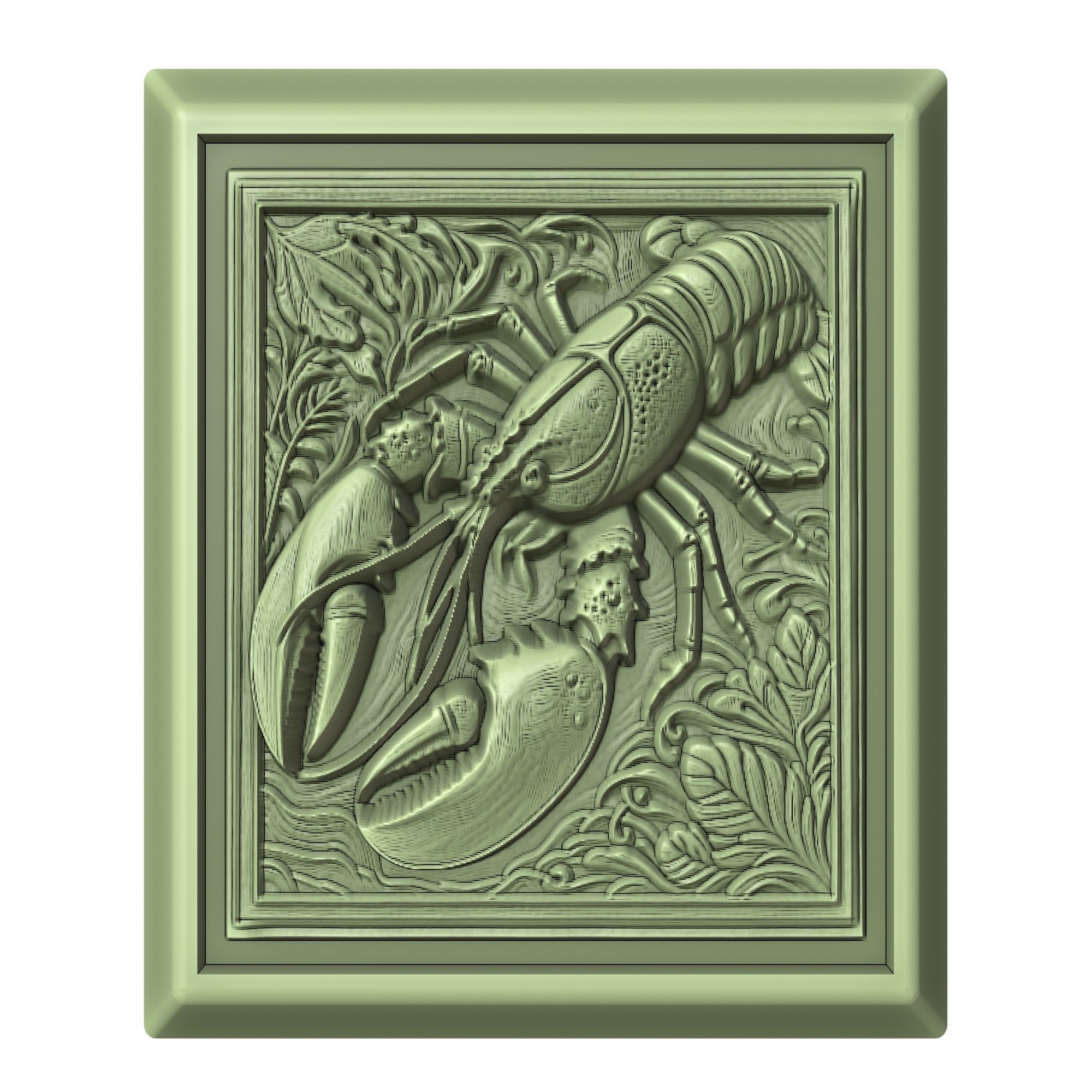 Lobster Animal 3D print model_2