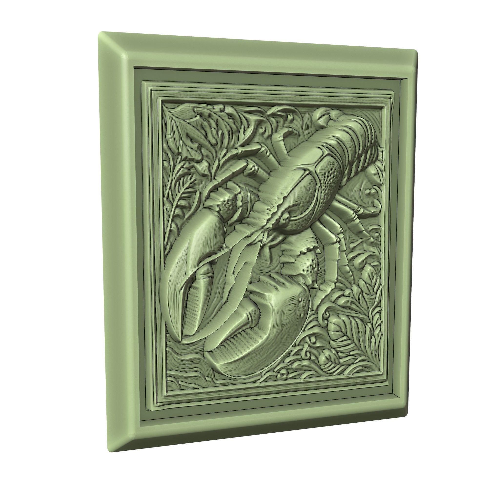 Lobster Animal 3D print model_3