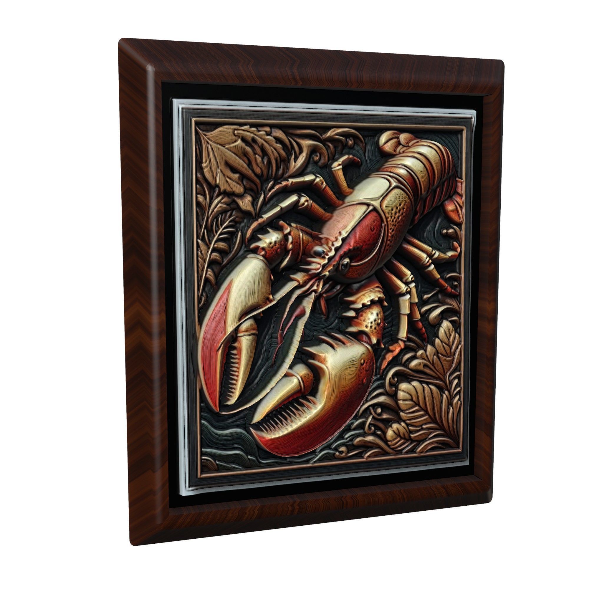 Lobster Animal 3D print model_1