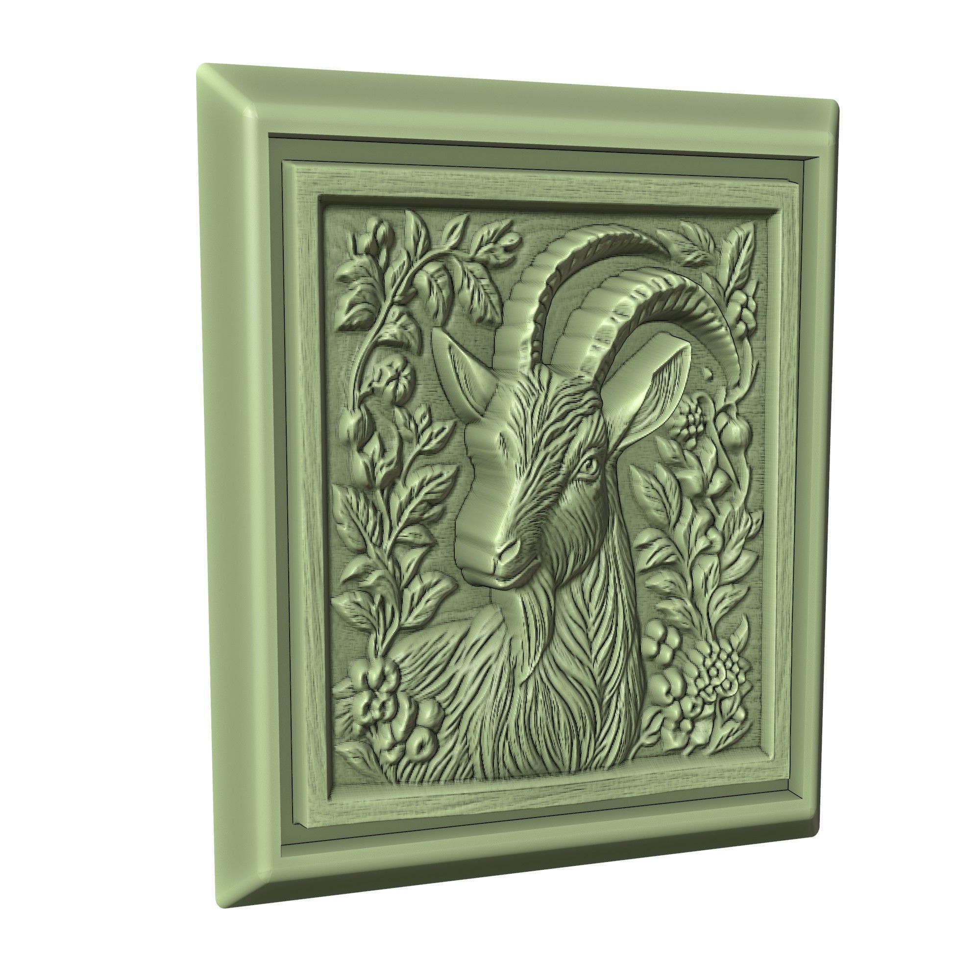 Goat Animal 3D print model_3