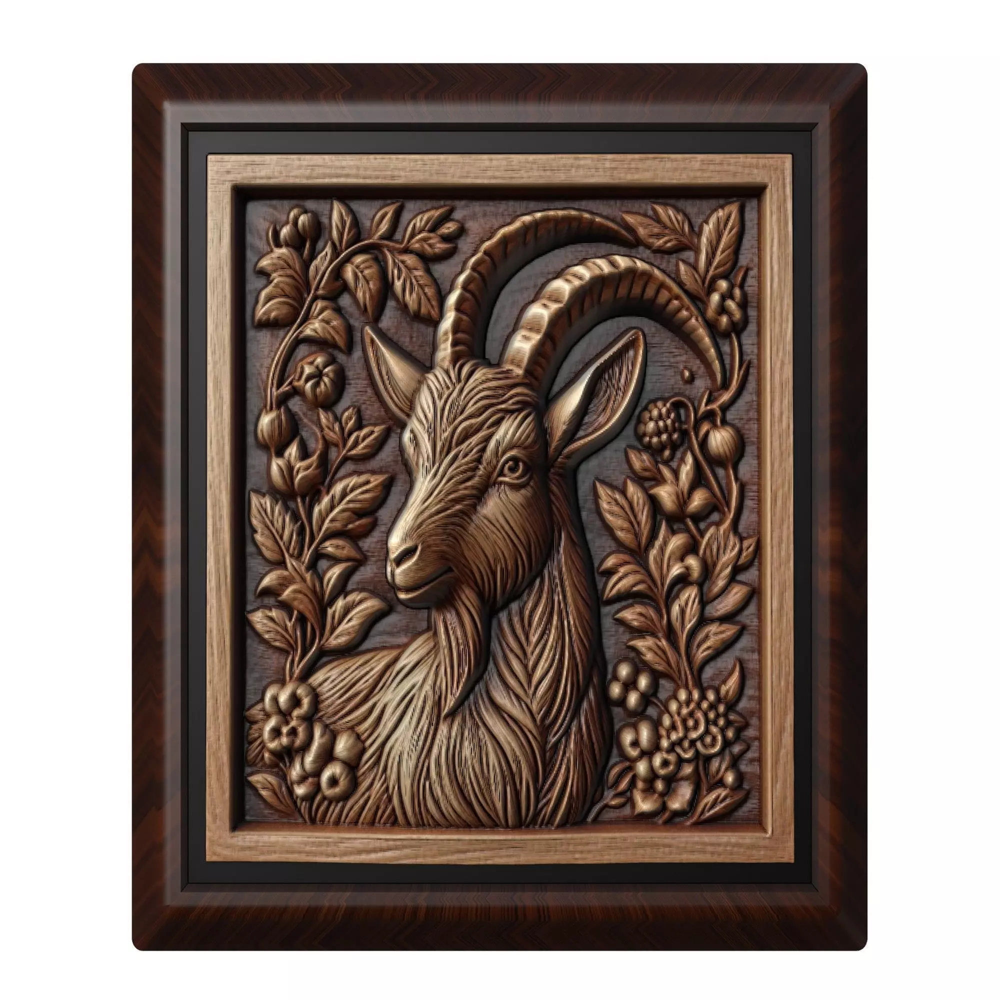 Goat Animal 3D print model_0