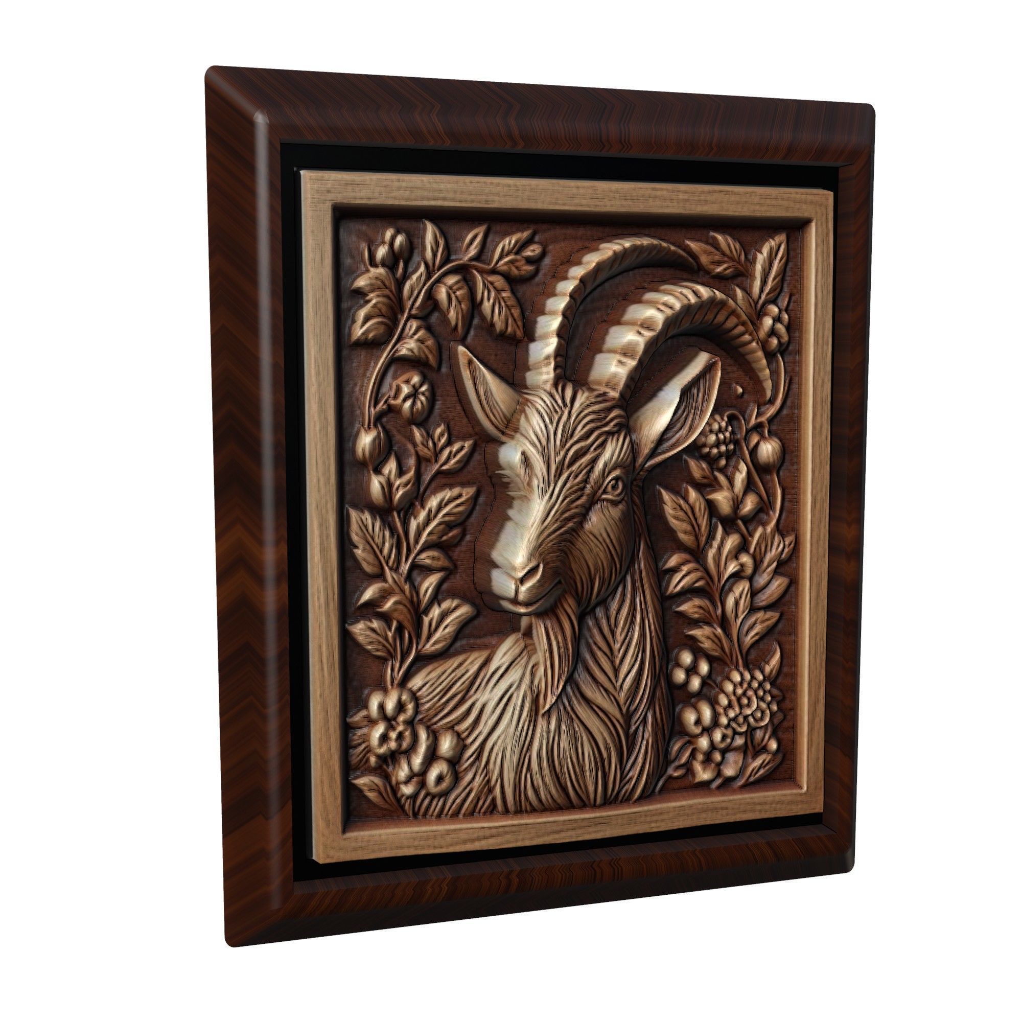 Goat Animal 3D print model_1