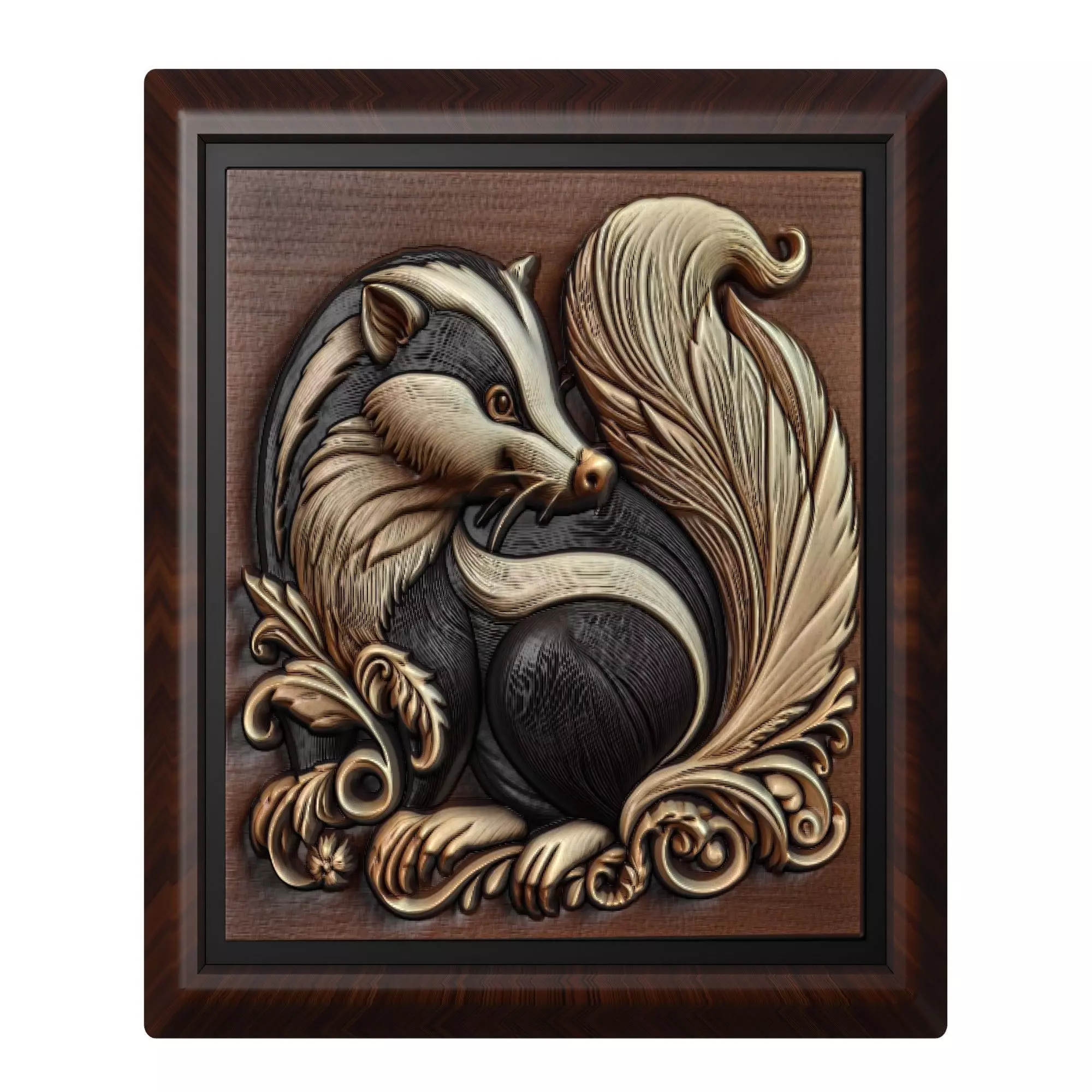 Skunk Animal 3D print model