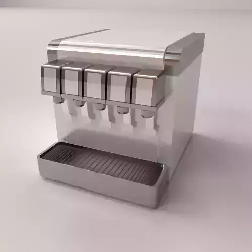 Post Mix Machine 3D model