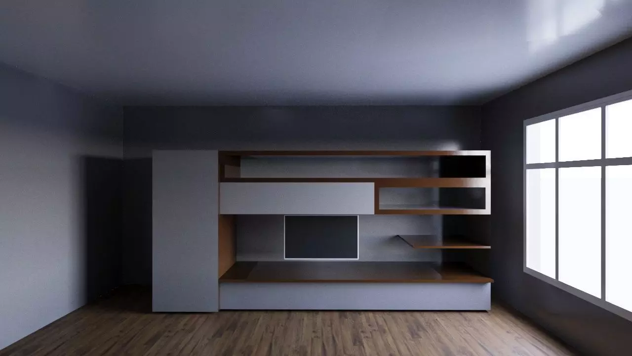wardrobe 3D model_0