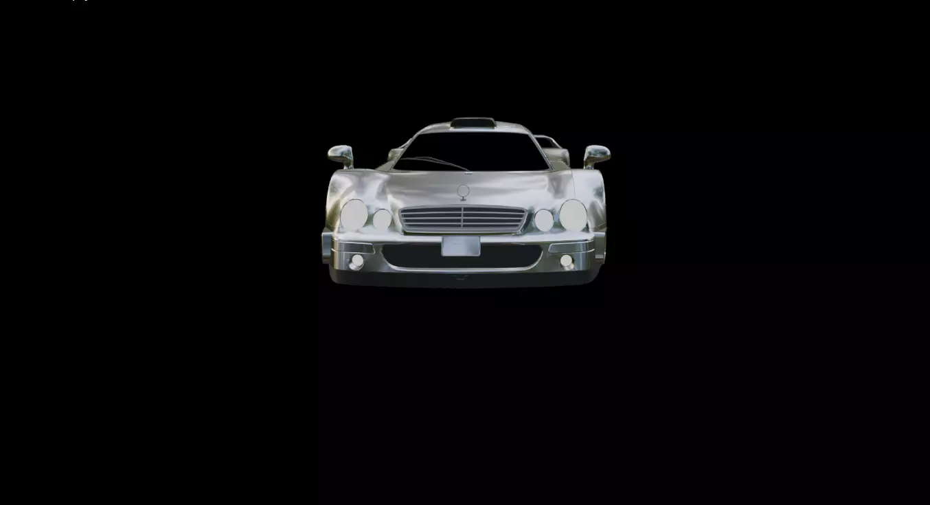 Mercedes-Benz AMG CLK GTR 3D MODEL Free 3D model