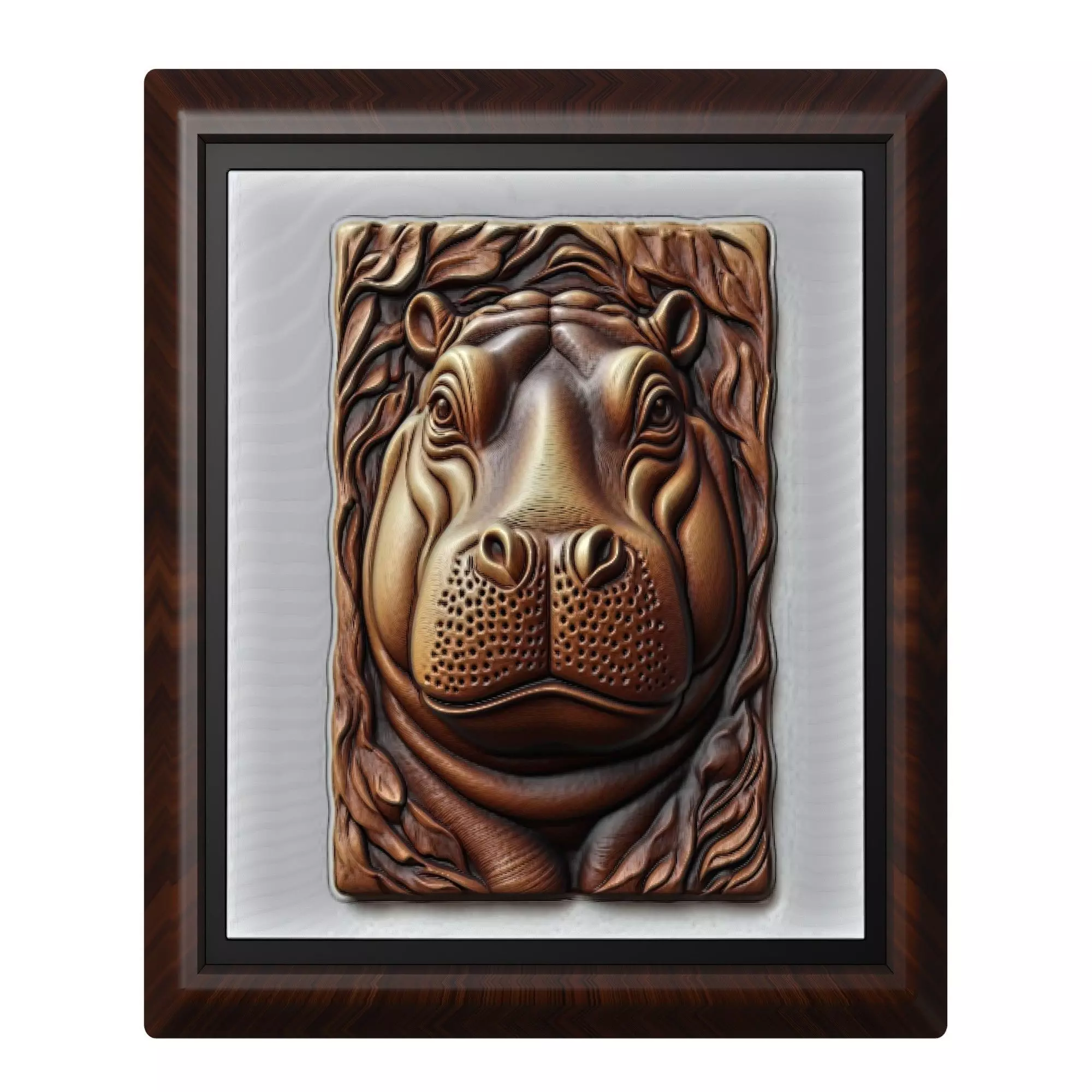 Hippopotamus Animal 3D print model_0