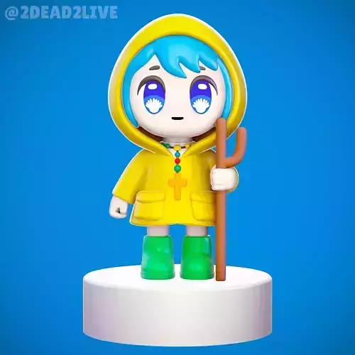 Luce Vatican mascot STL Ready for 3D Printing 3D print model