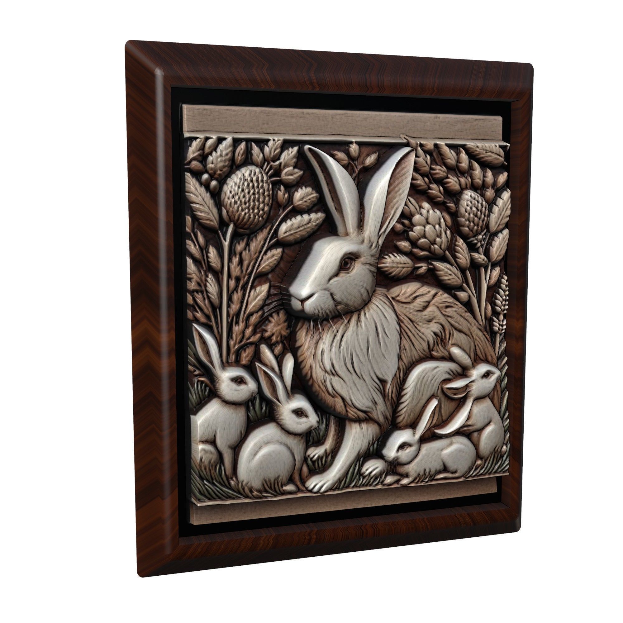 Rabbit Animal 3D print model_1