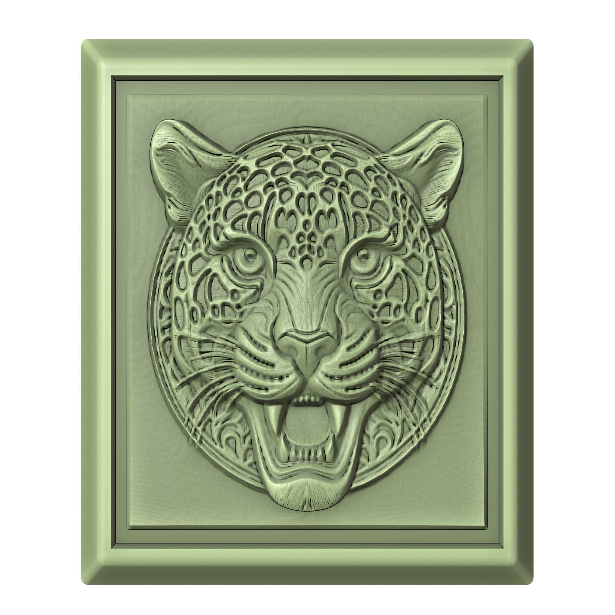 Jaguar Animal 3D print model_2
