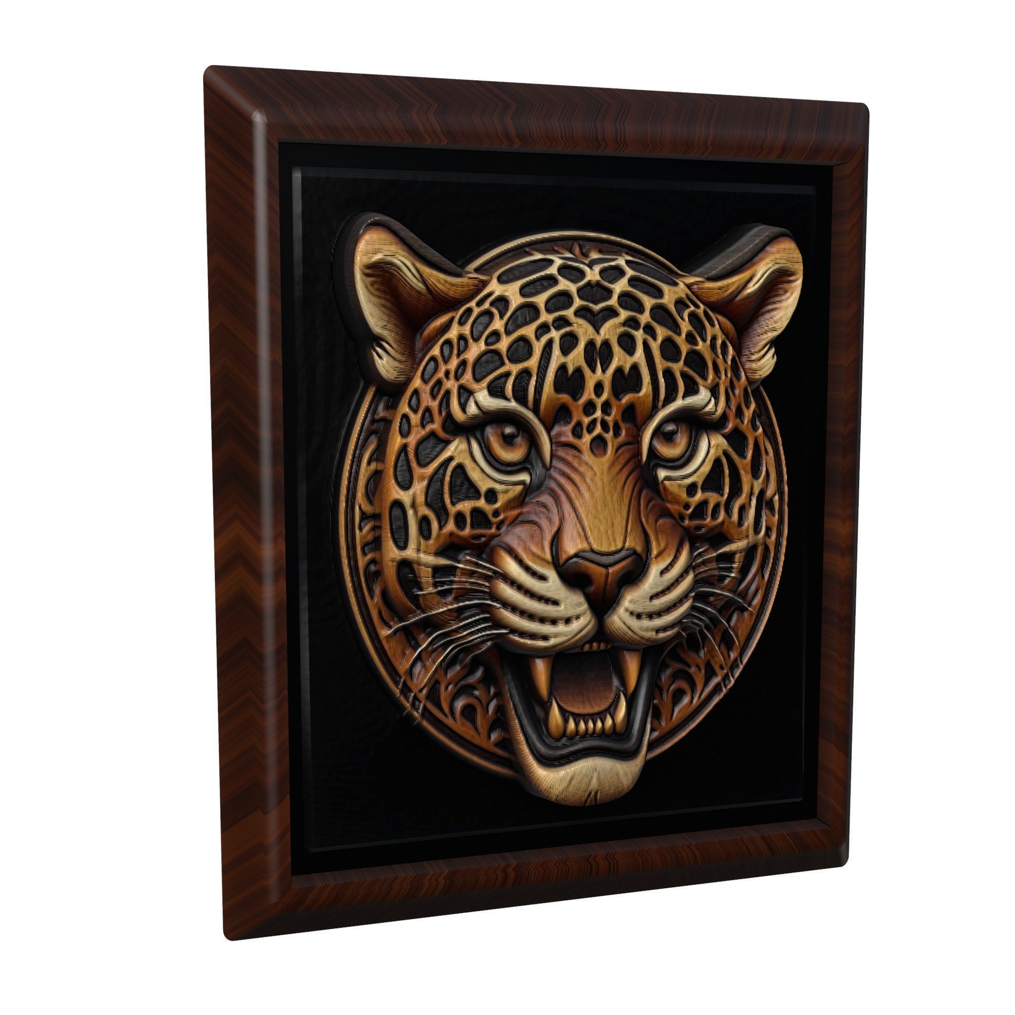 Jaguar Animal 3D print model_1
