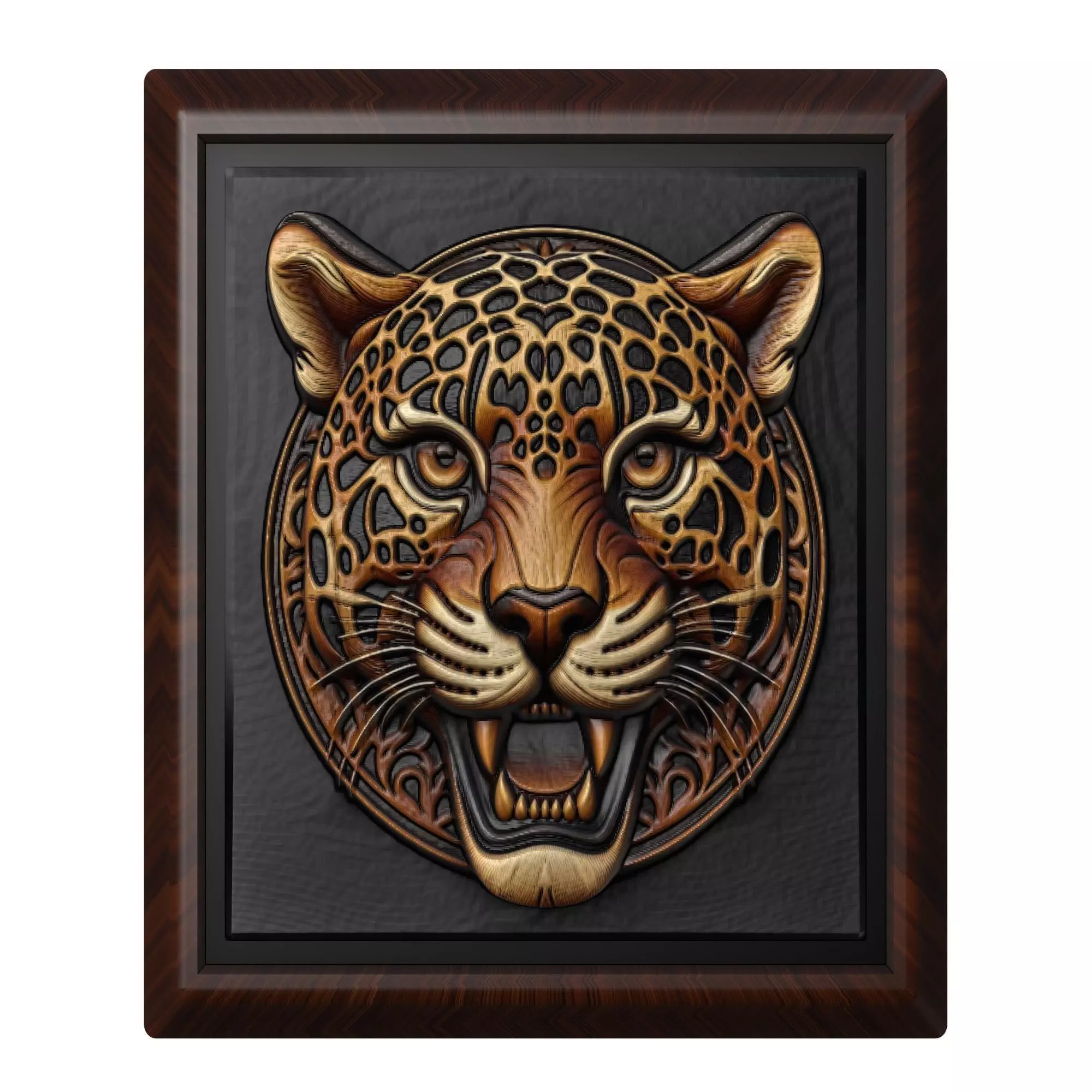Jaguar Animal 3D print model_0