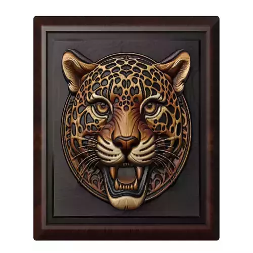 Jaguar Animal 3D print model