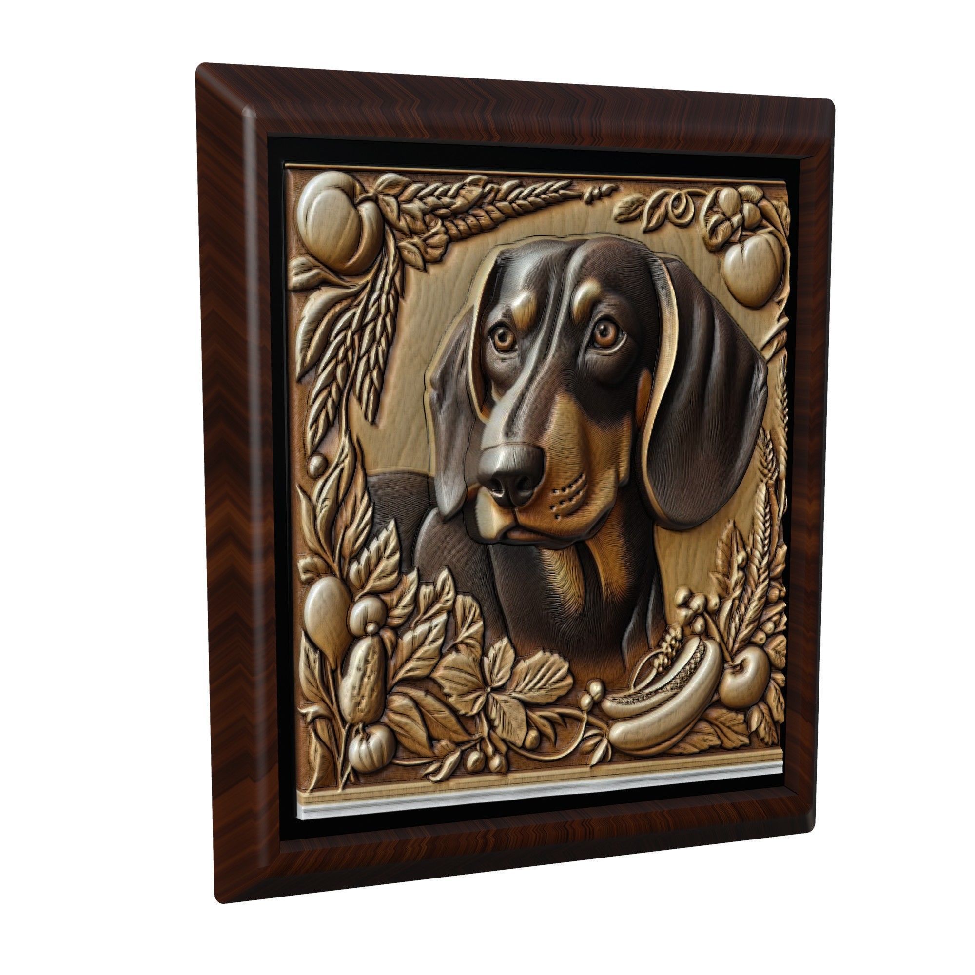 Dog Dachshund Animal 3D print model_1