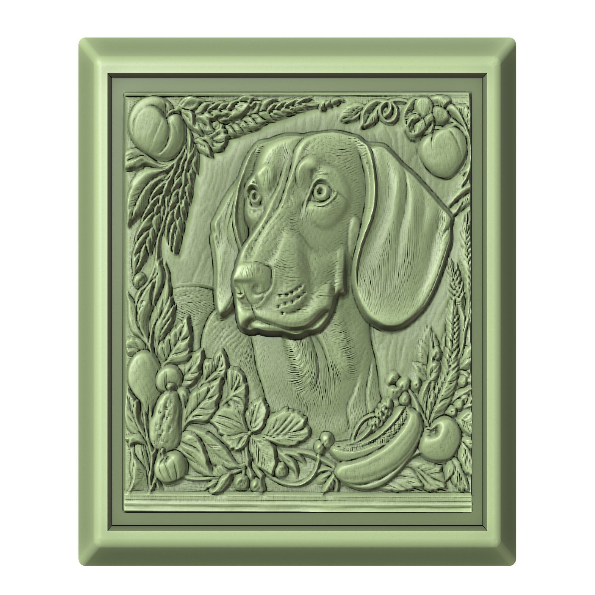 Dog Dachshund Animal 3D print model_2