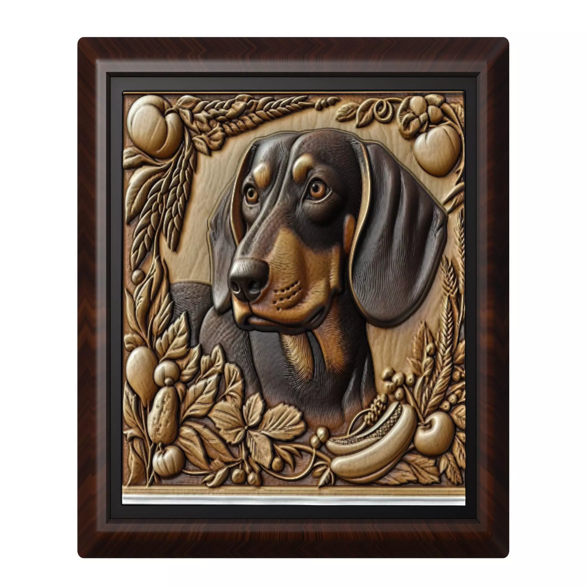 Dog Dachshund Animal 3D print model_0