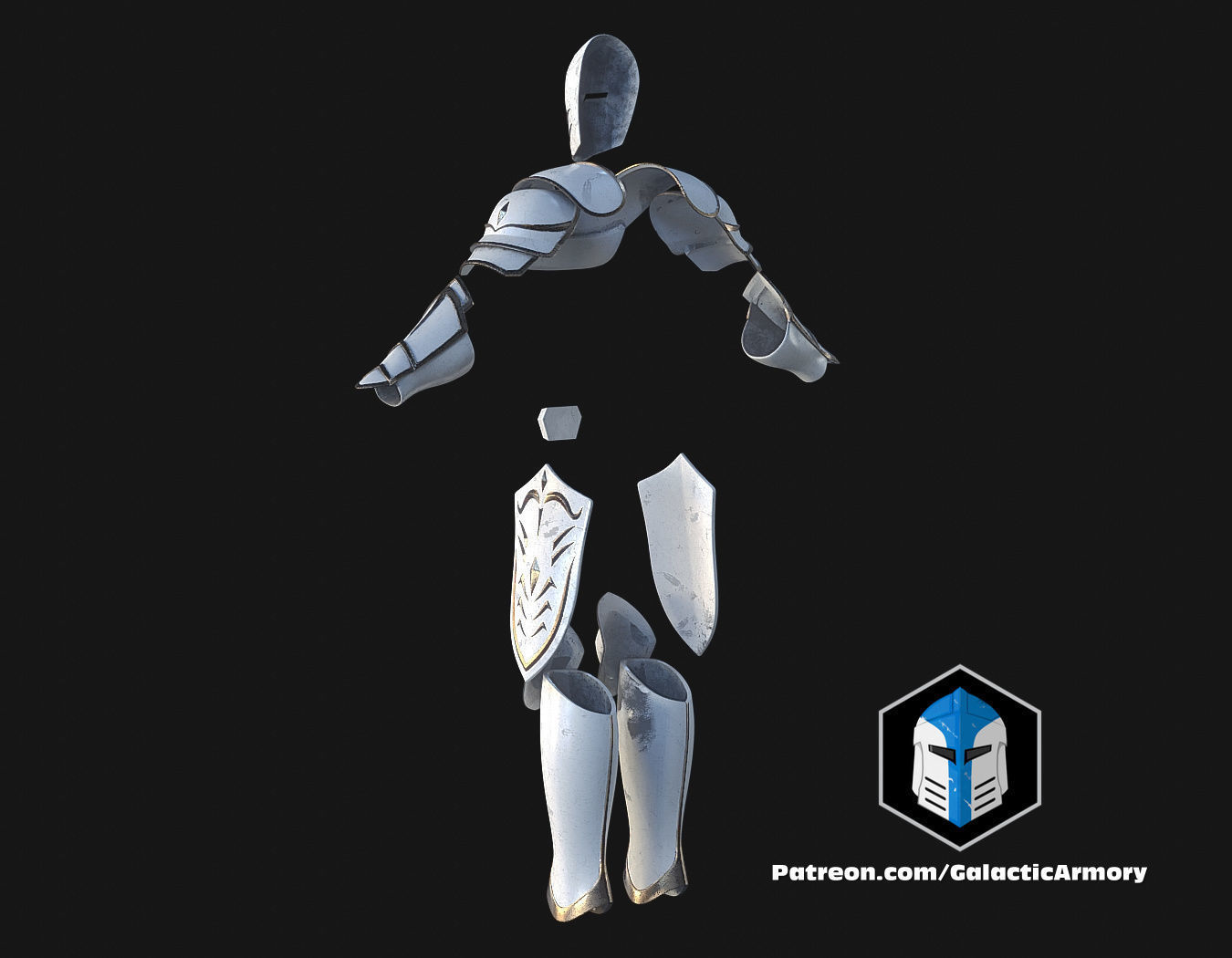Temple Guard Concept Art Armor Sets - 3D Print Files 3D print model_19