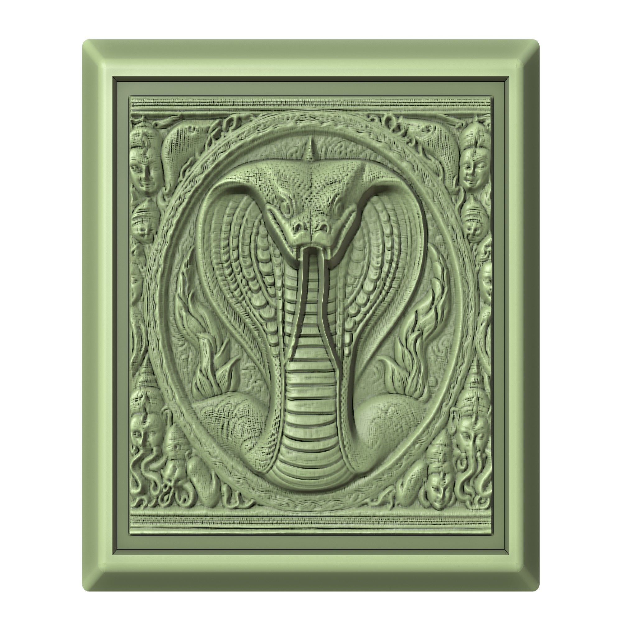 Snake Animal 3D print model_2