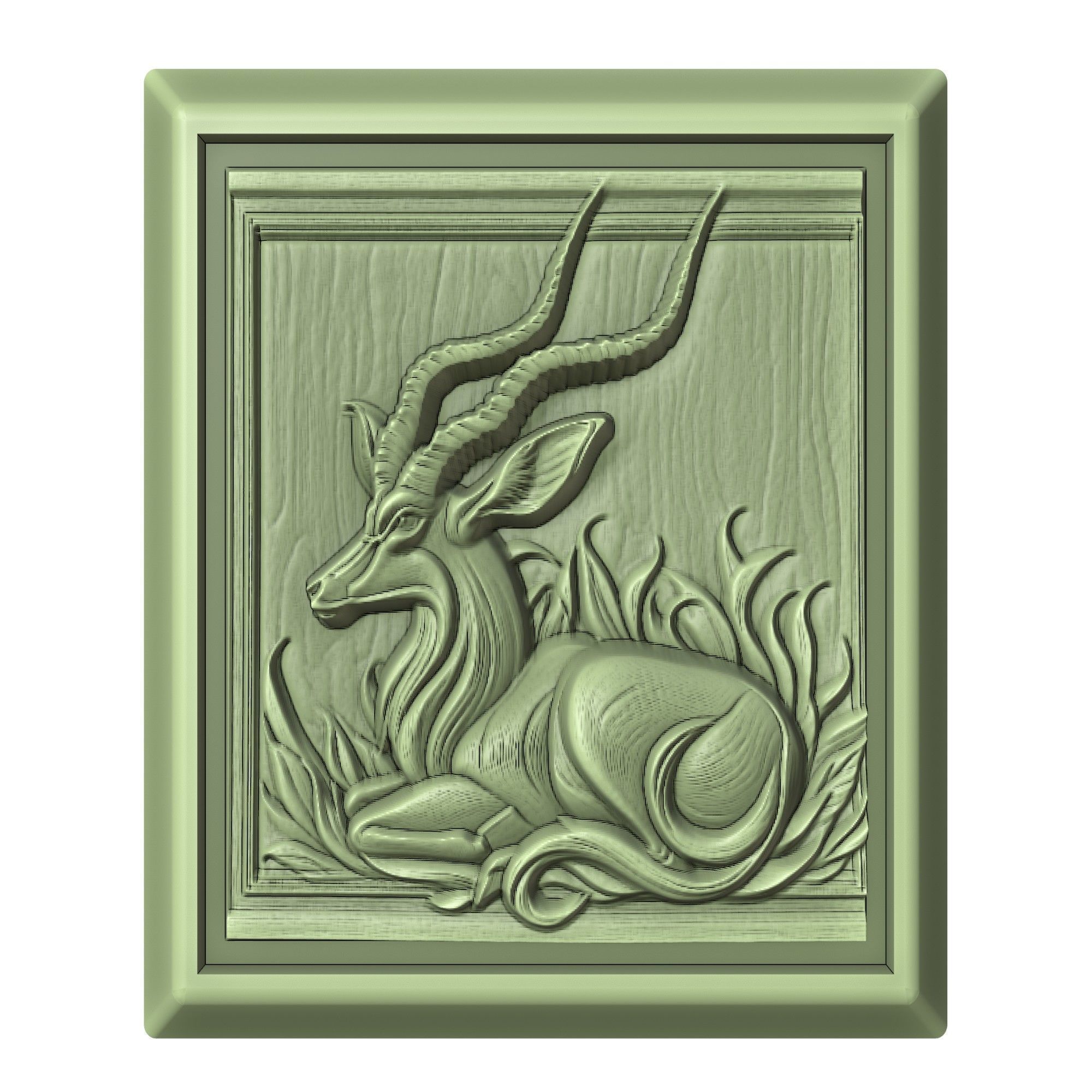 Antelope Animal 3D print model_2