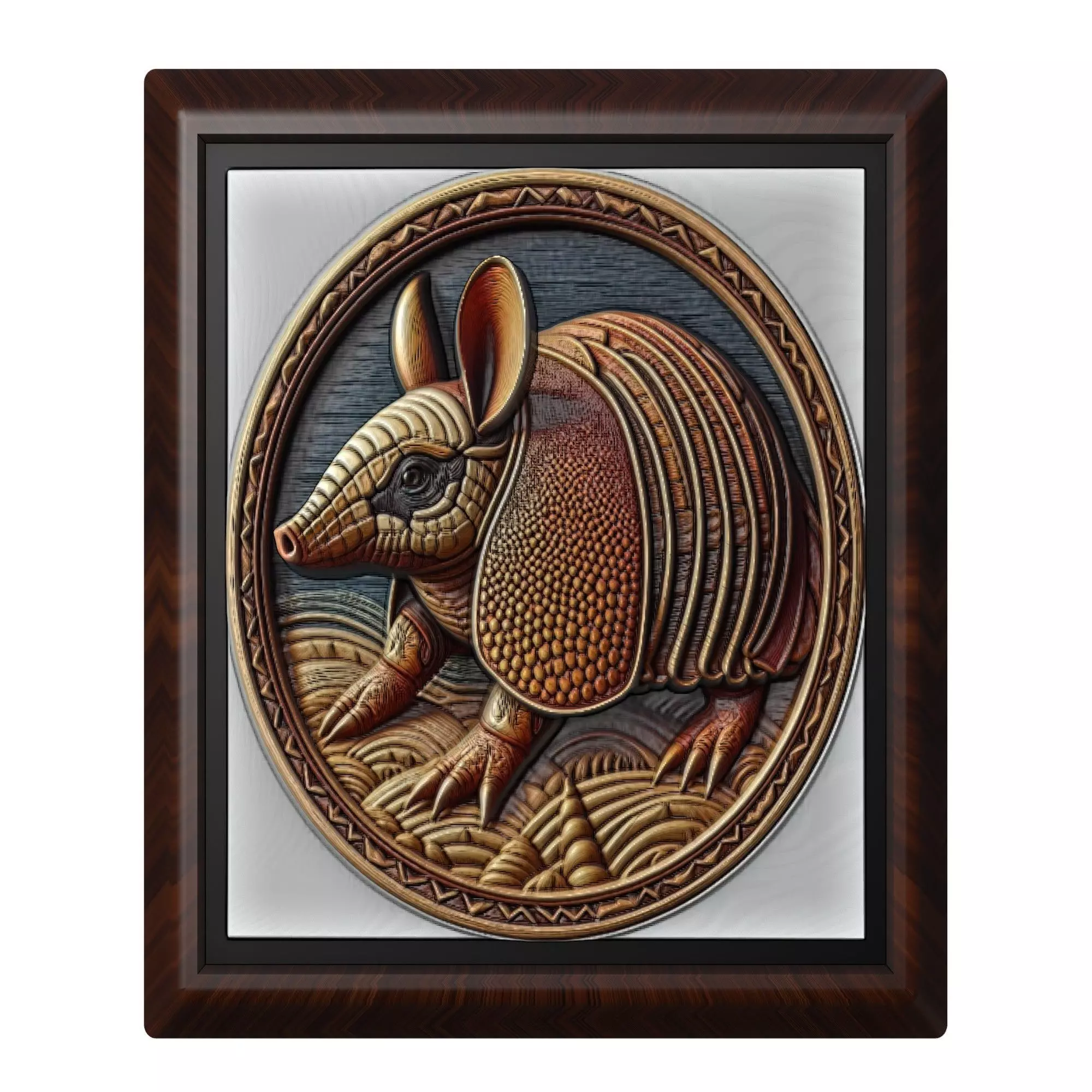 Armadillo Animal 3D print model