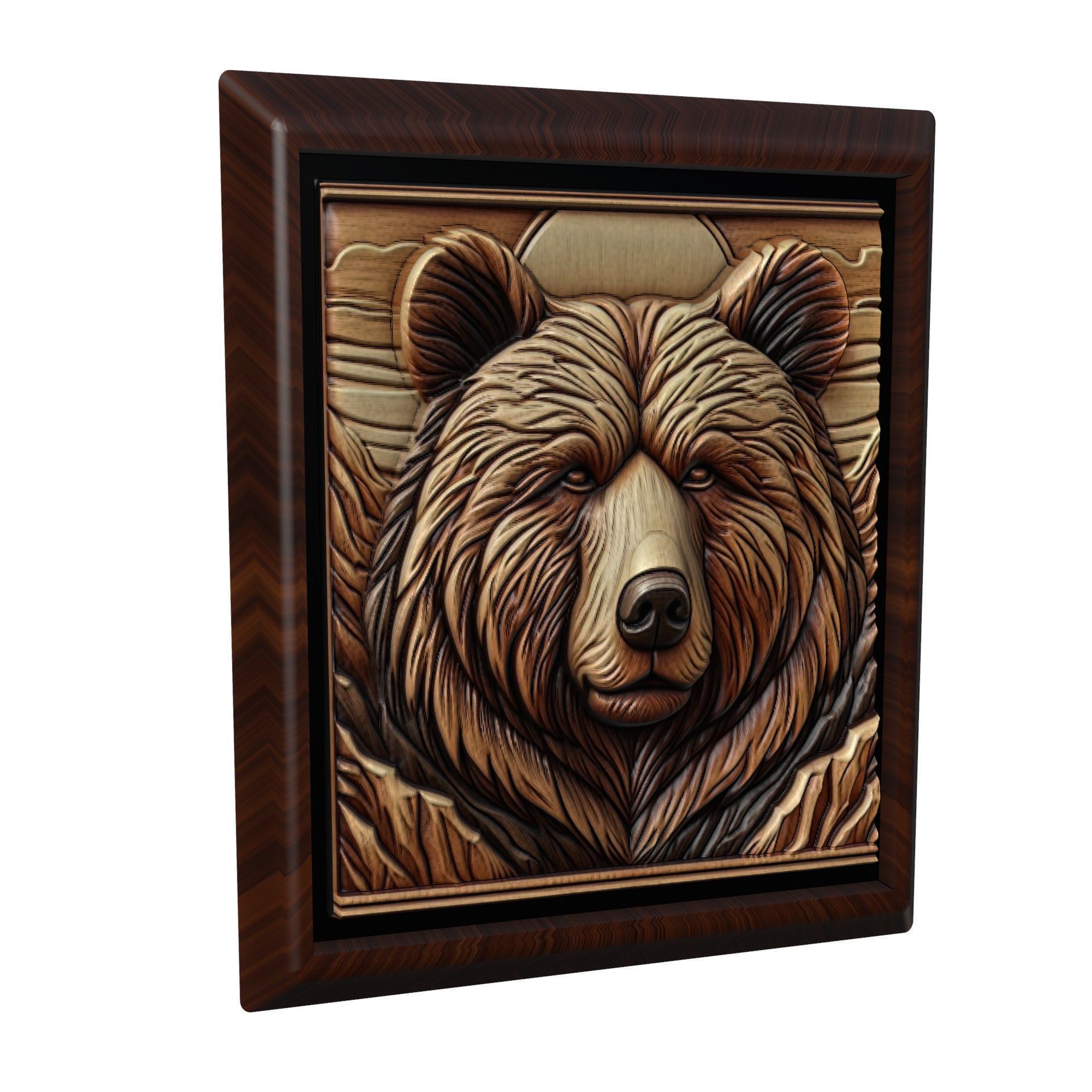 Bear Animal 3D print model_1