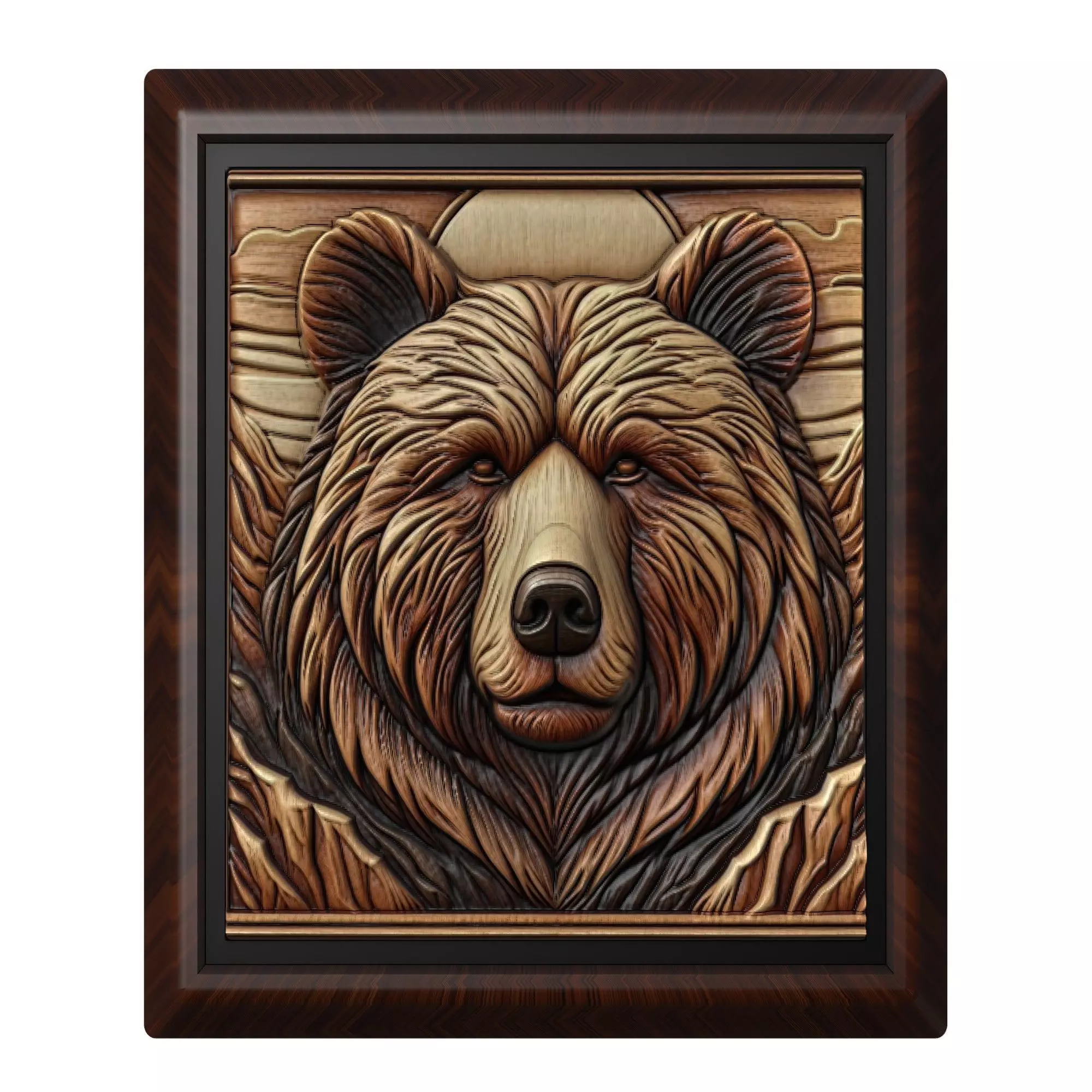 Bear Animal 3D print model_0