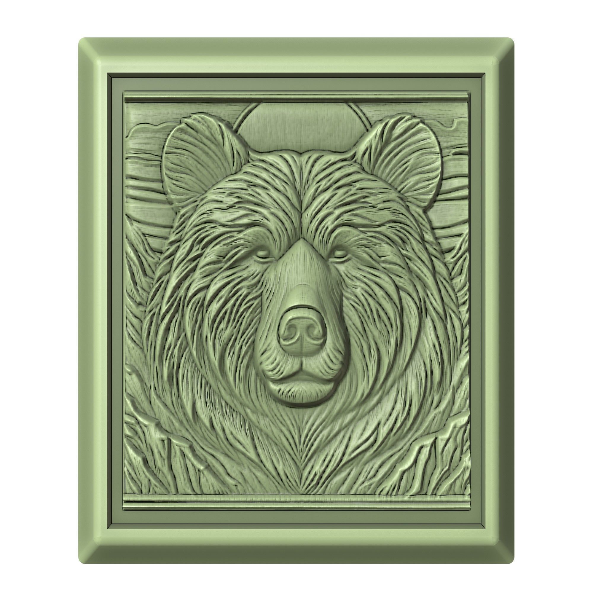 Bear Animal 3D print model_2