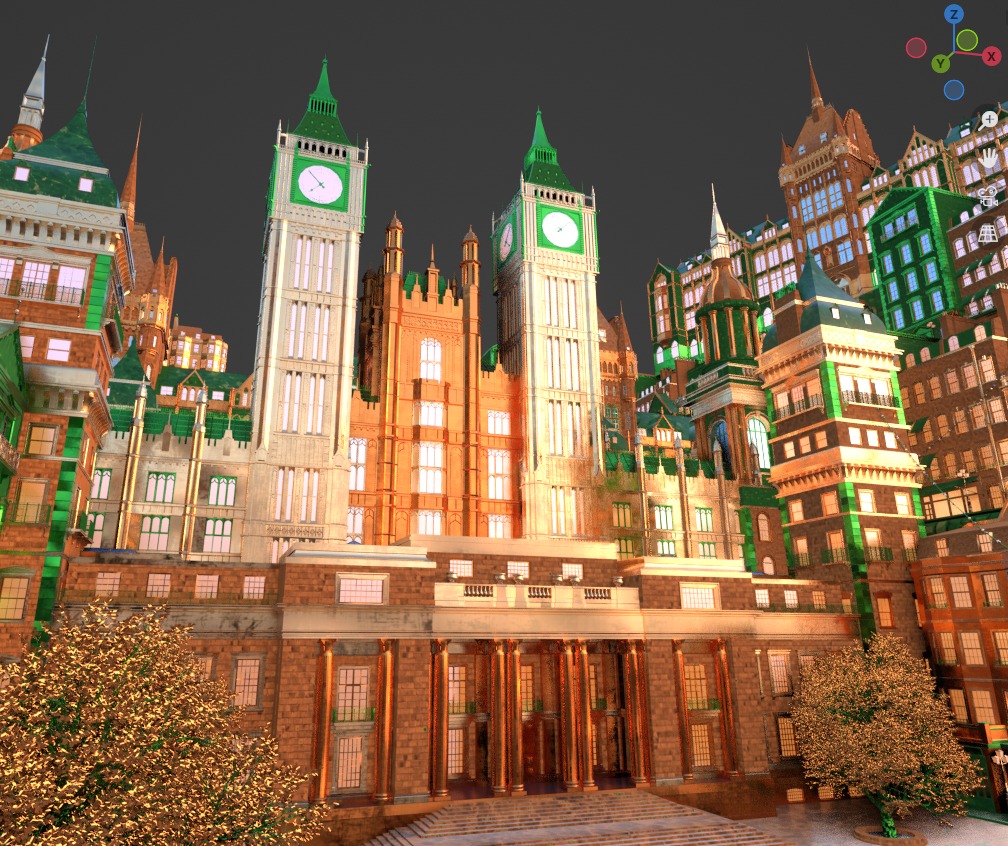 Central Nightout - Weekly Render - DSZarts 3D model 3D model_36