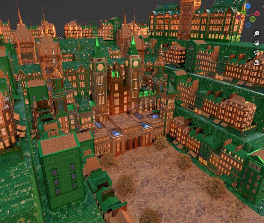 Central Nightout - Weekly Render - DSZarts 3D model 3D model_28