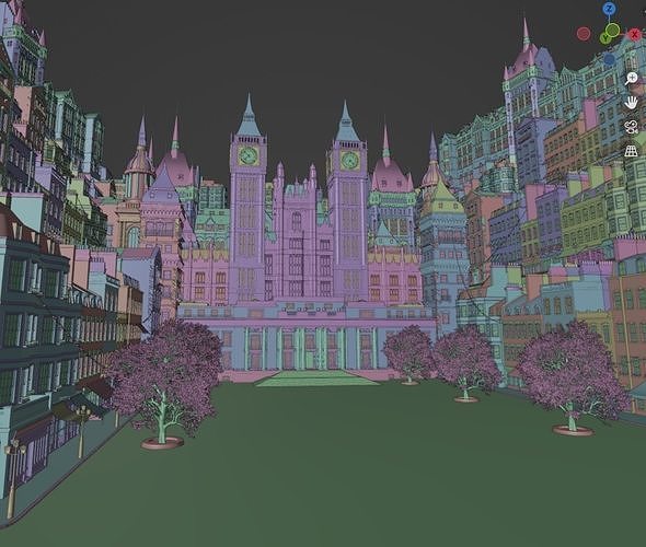 Central Nightout - Weekly Render - DSZarts 3D model 3D model 6